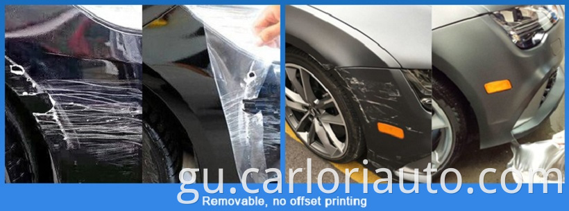 Removable Automotive Paint Protection Film